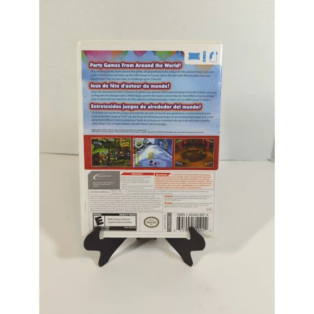 World Party Games For Wii Arcade - No manual‎